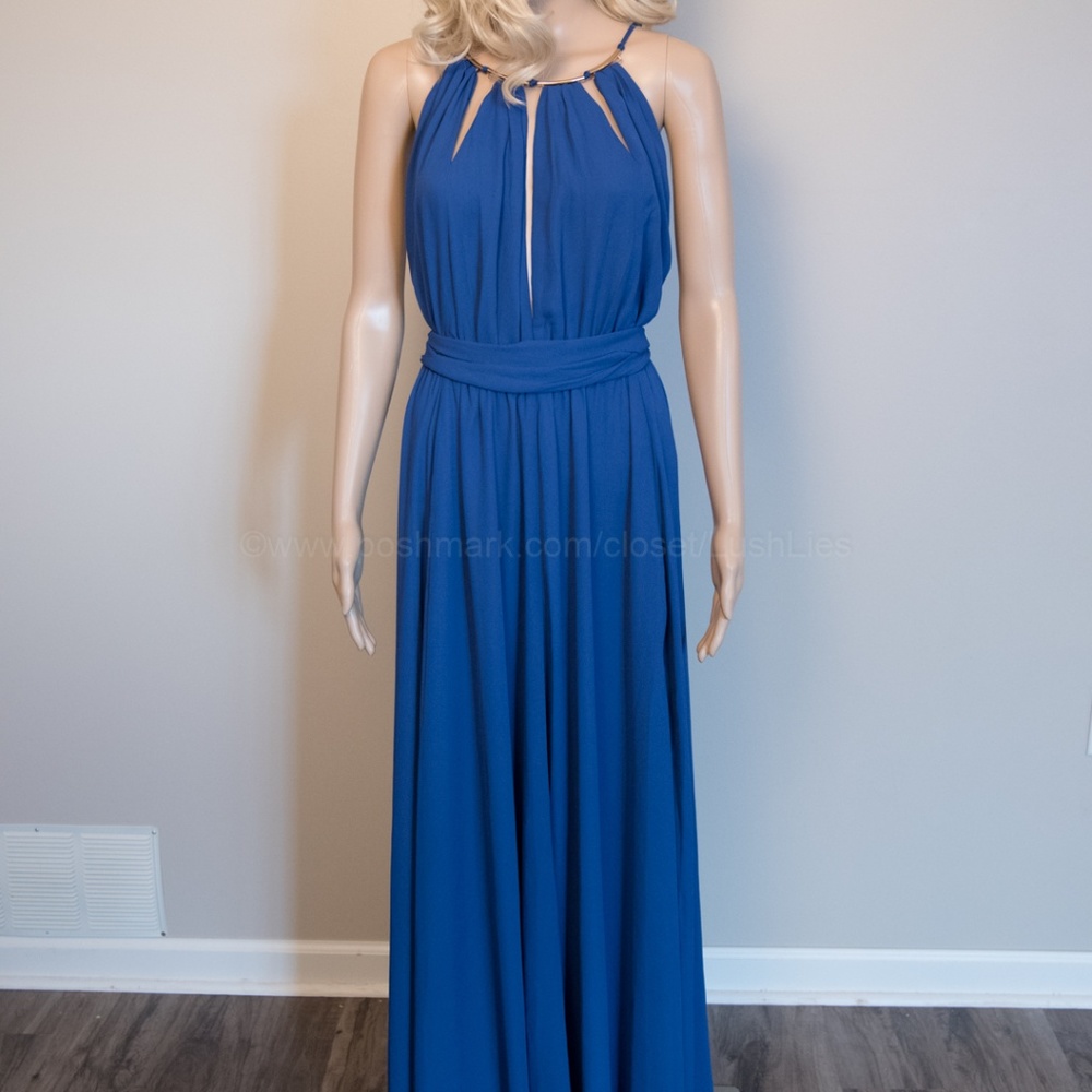 Royal Blue Maxi Dress